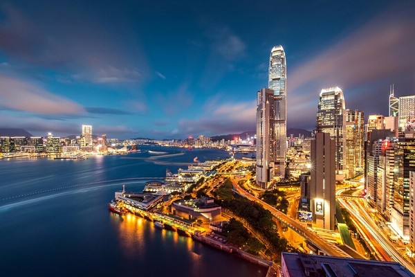 深圳湾→香港维多利亚港