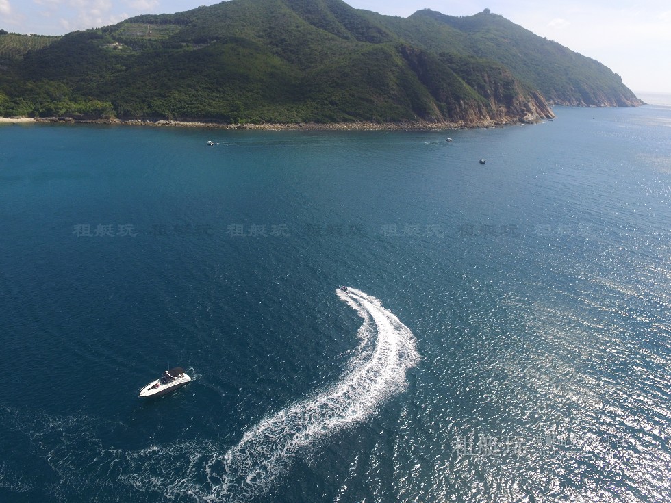 三亞旅游游艇租賃，三亞港至三亞角航線
